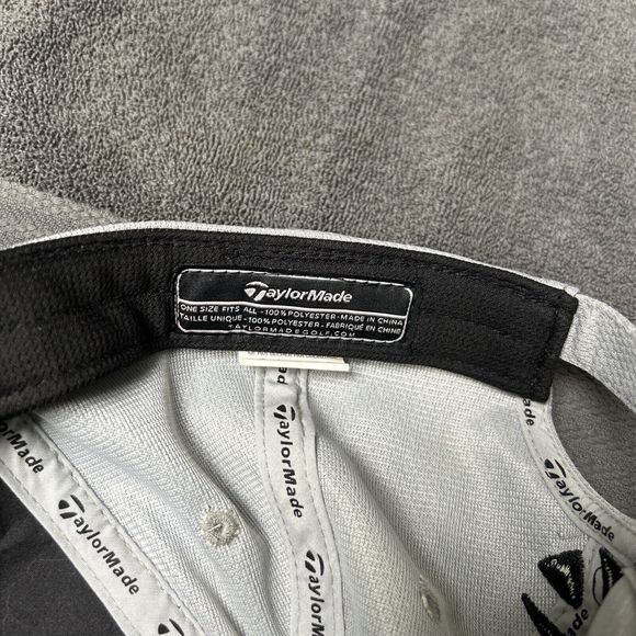 Taylormade Adjustable Golf Hat RBZ Lethal Gray Cap - Picture 8 of 8